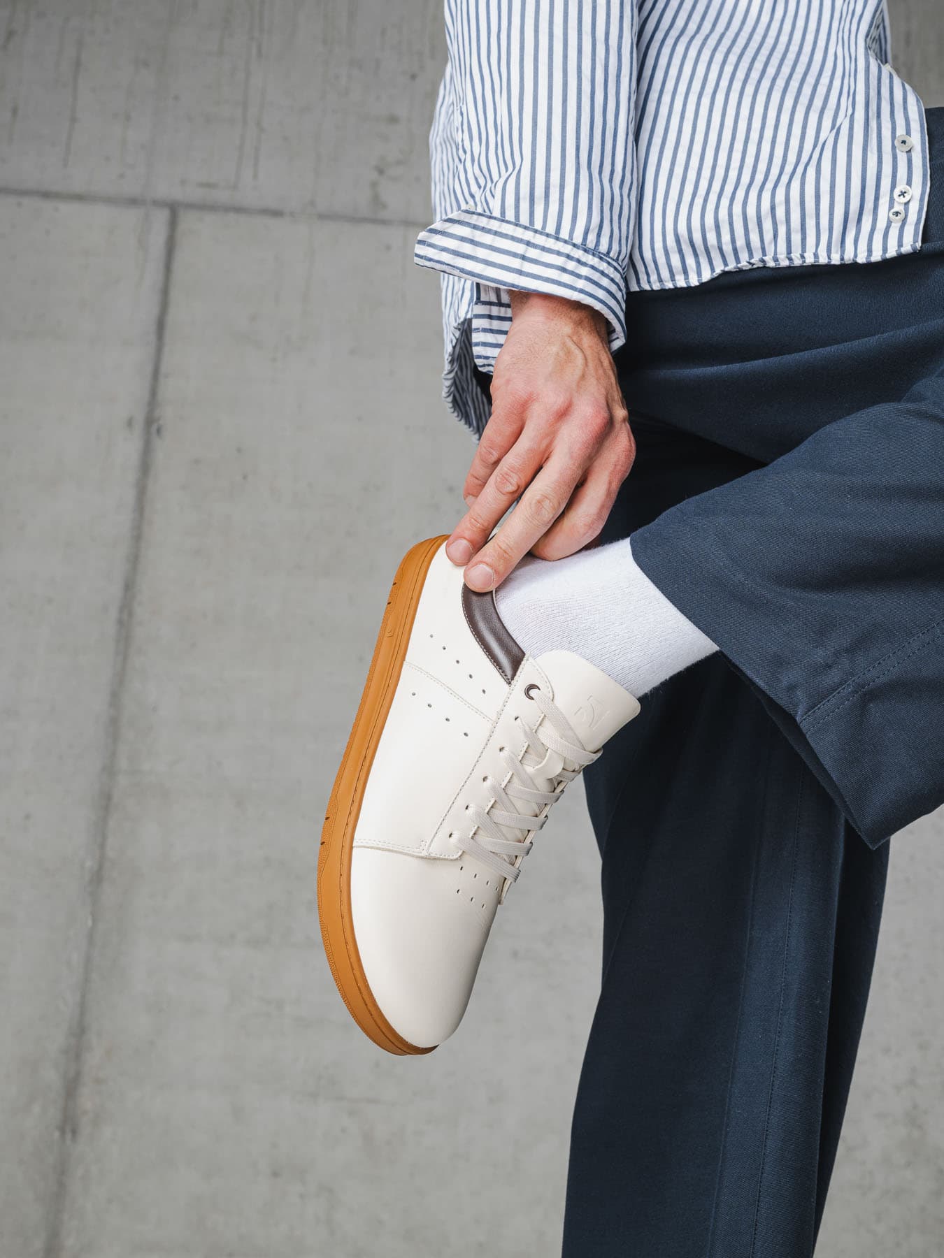 Barefoot Sneakers Barebarics Enigma - Ivory - thumbnail 8