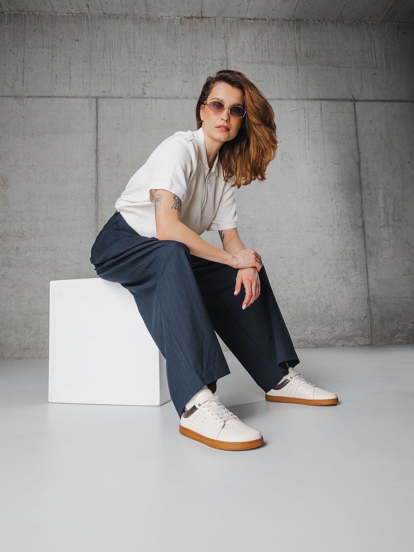 Barefoot Sneakers Barebarics Enigma - Ivory - thumbnail 4