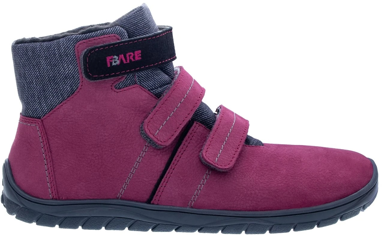 Зимние FARE BARE FJORDKY — бордовые, фото 1 из 6