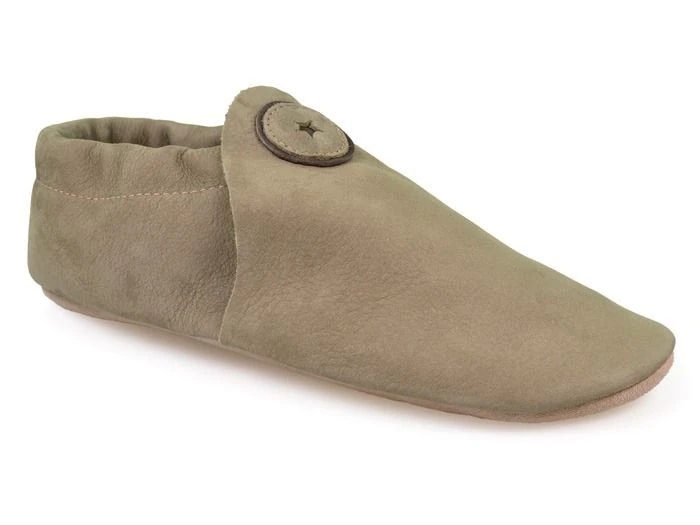 Softstar Roo Moccasin - Nubuck Leather — Loden · Wide · для взрослых, фото 1 из 8