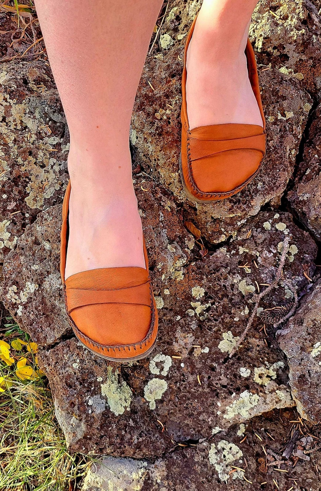 Женские балетки Unshoes Primrose — British Tan Finished (без банта), фото 1 из 4