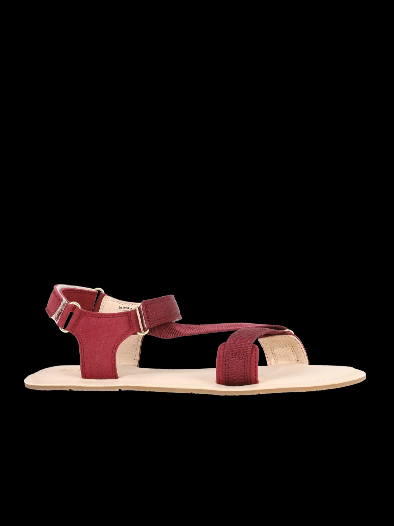 Босоногие сандалии Be Lenka Flexi 2.0 — бордовые, фото 1 из 9