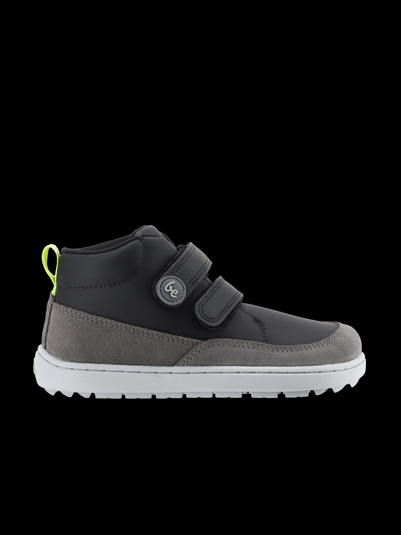 Детская босоногая обувь Be Lenka Elio Kids — чёрно-серая, фото 1 из 7