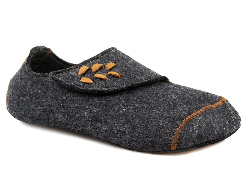 Softstar Merino Zen Moccasin — Charcoal · для подростков, фото 1 из 6