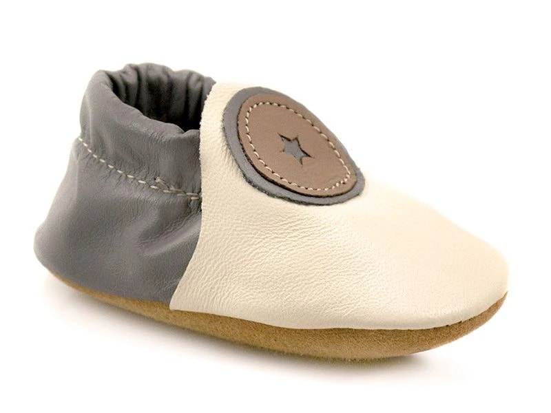 Softstar Buttercup Moccasin — Pearl / Graphite · для малышей, фото 1 из 4