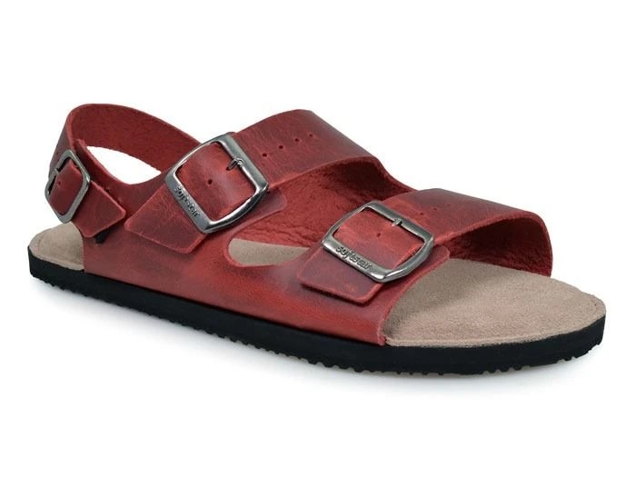 Softstar Camino Sandal — Crimson (limited supply) · Lightning (5mm Vibram rubber) · для взрослых, фото 1 из 5