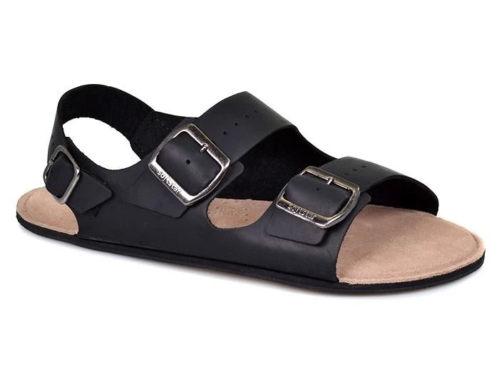 Softstar Camino Lite Sandal — Black · Street (2mm Vibram Rubber) · для взрослых, фото 1 из 11