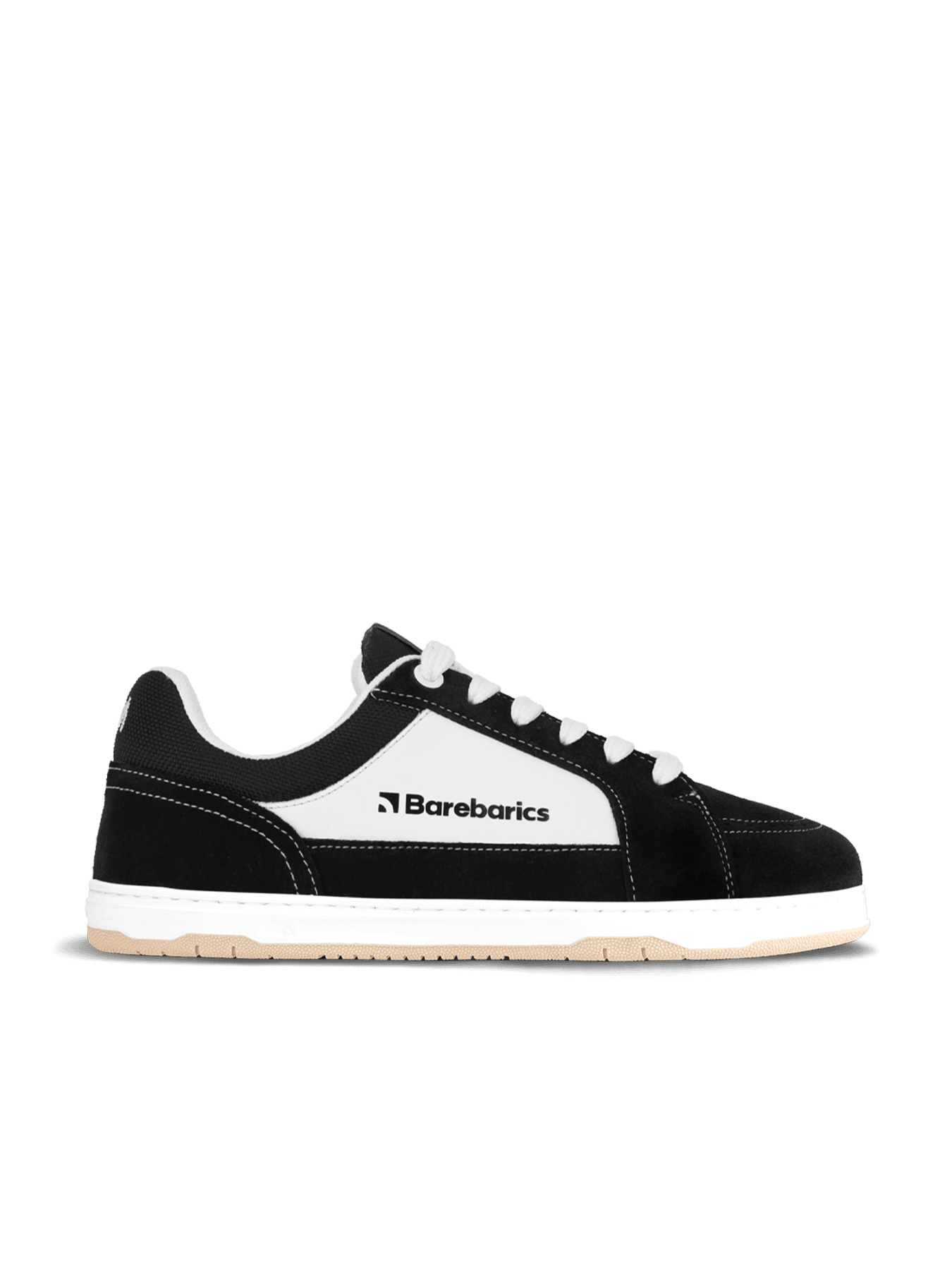 Barefoot Shoes Barebarics Legend - Black & White - Main