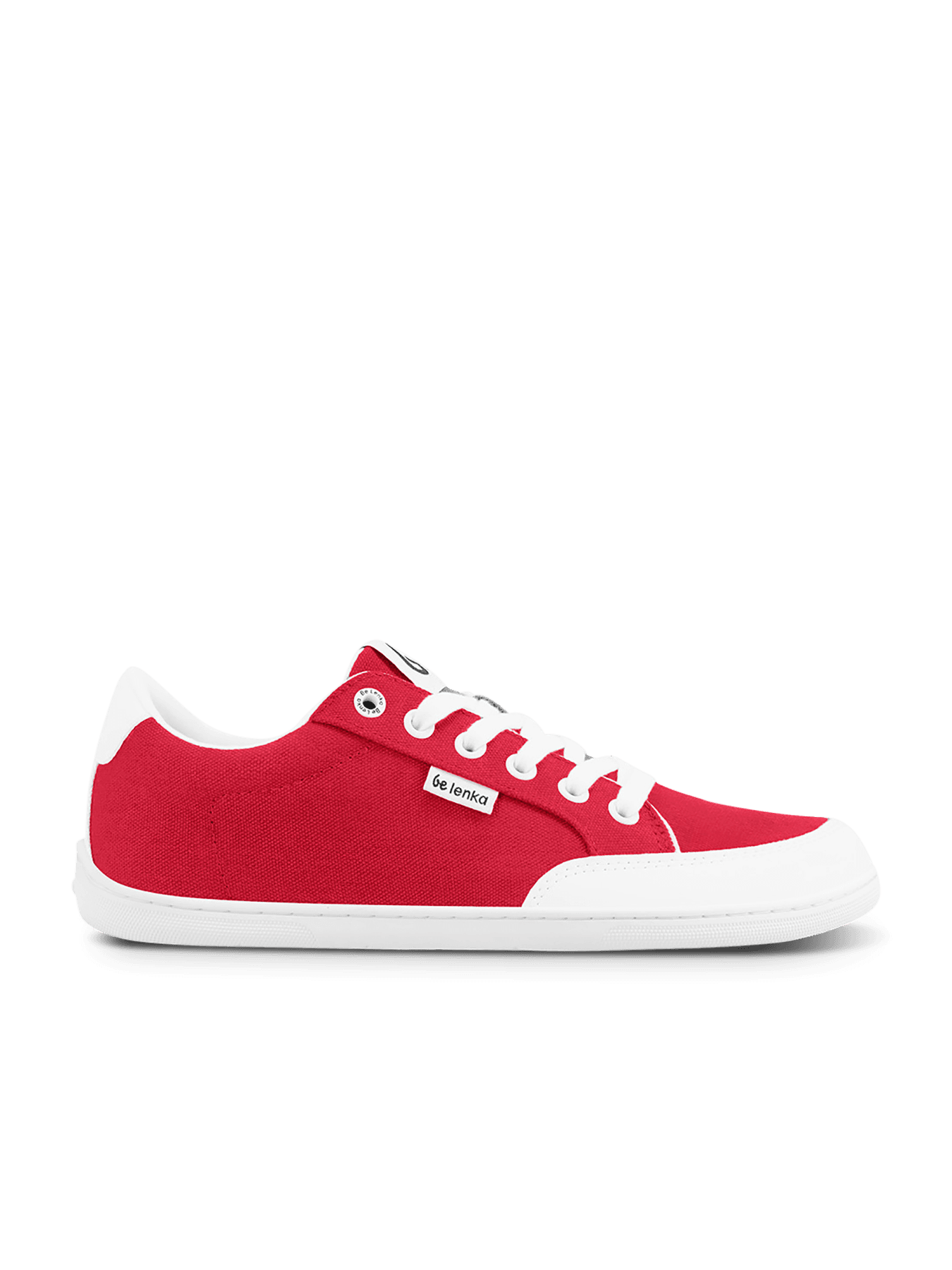 Barefoot Sneakers Be Lenka Rebound - Red & White - Main