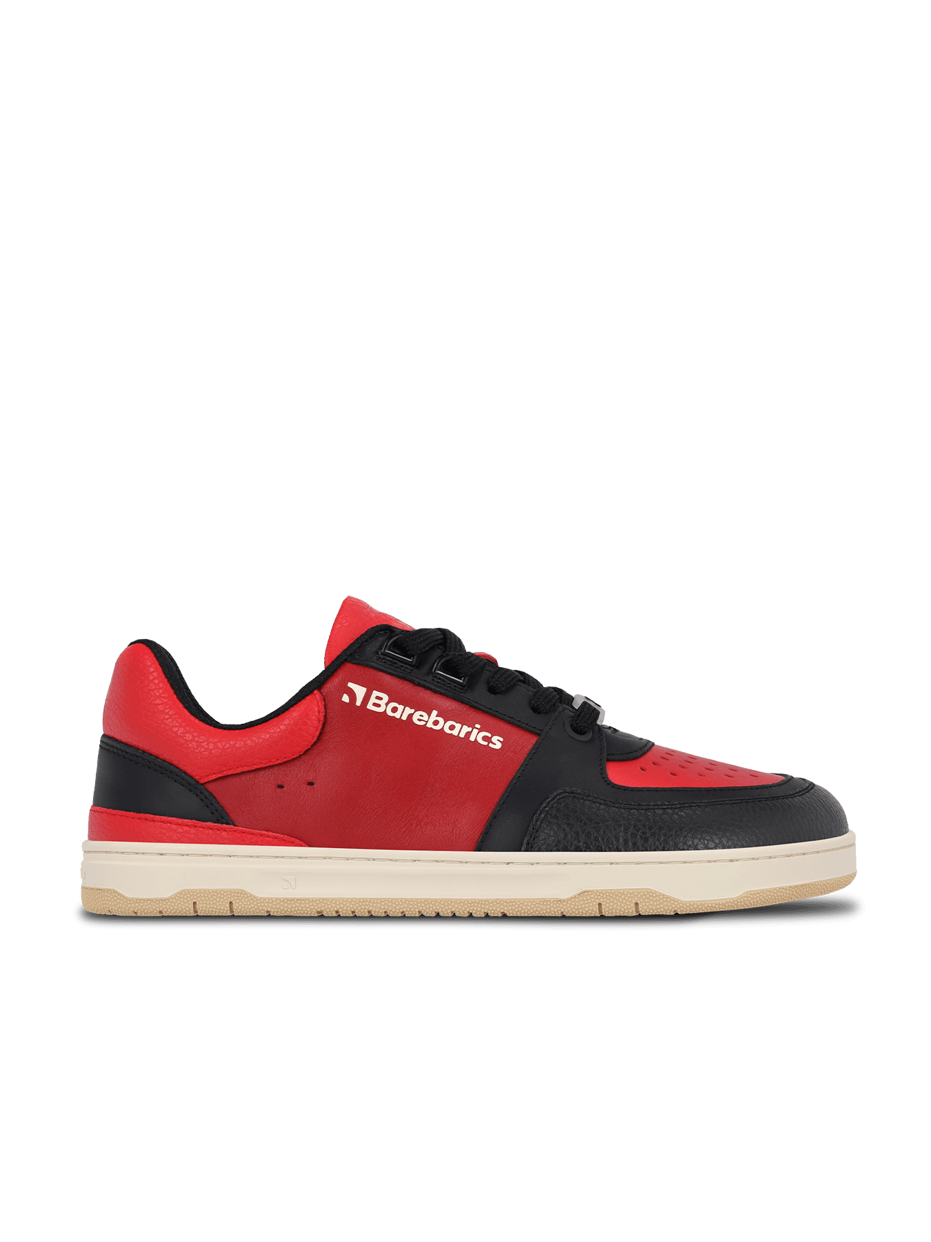 Barefoot Sneakers Barebarics Wave - Black & Red - Main