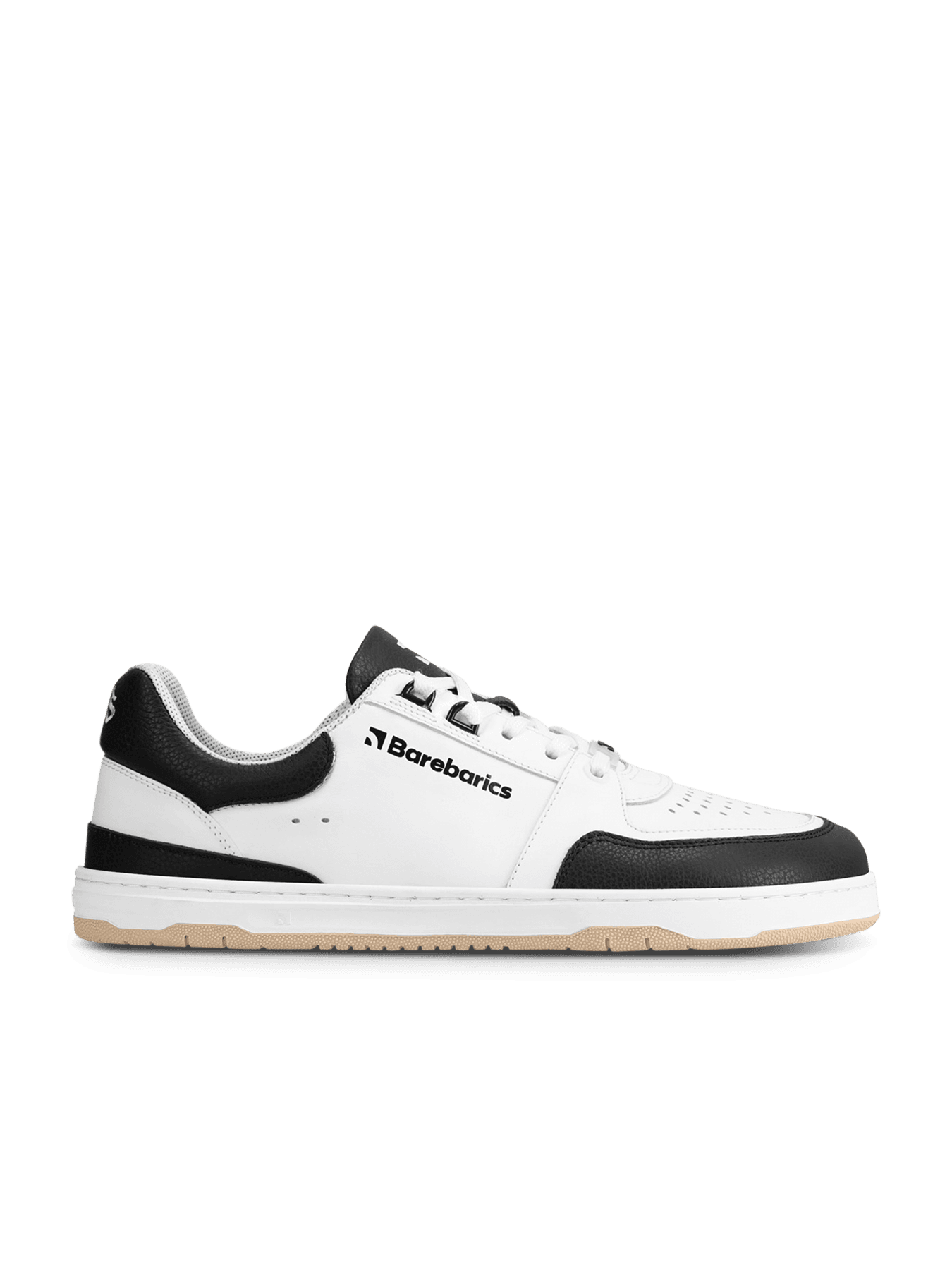 Barefoot Sneakers Barebarics Wave - White & Black - Main