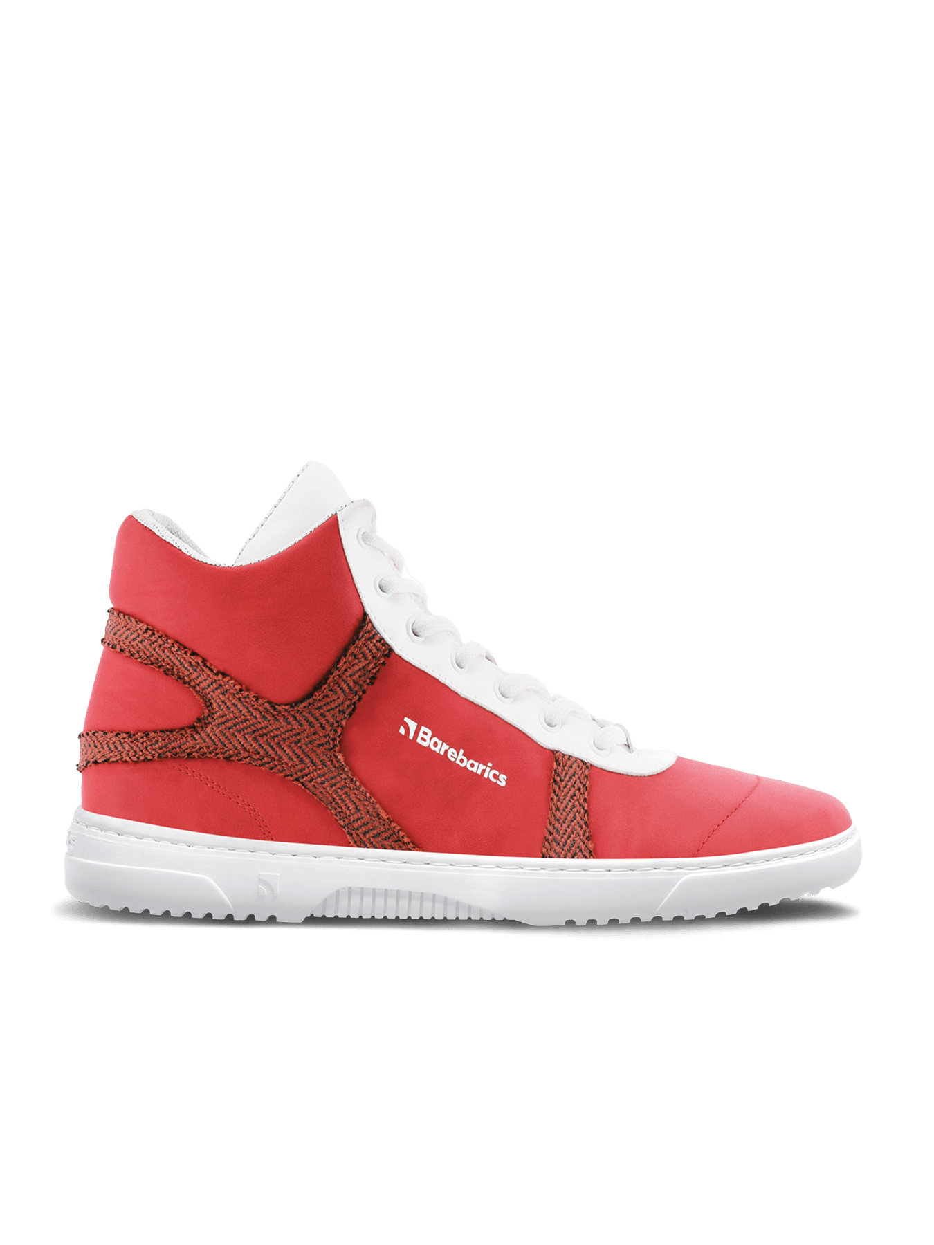 Barefoot Sneakers Barebarics - Hifly - Red & White - Main