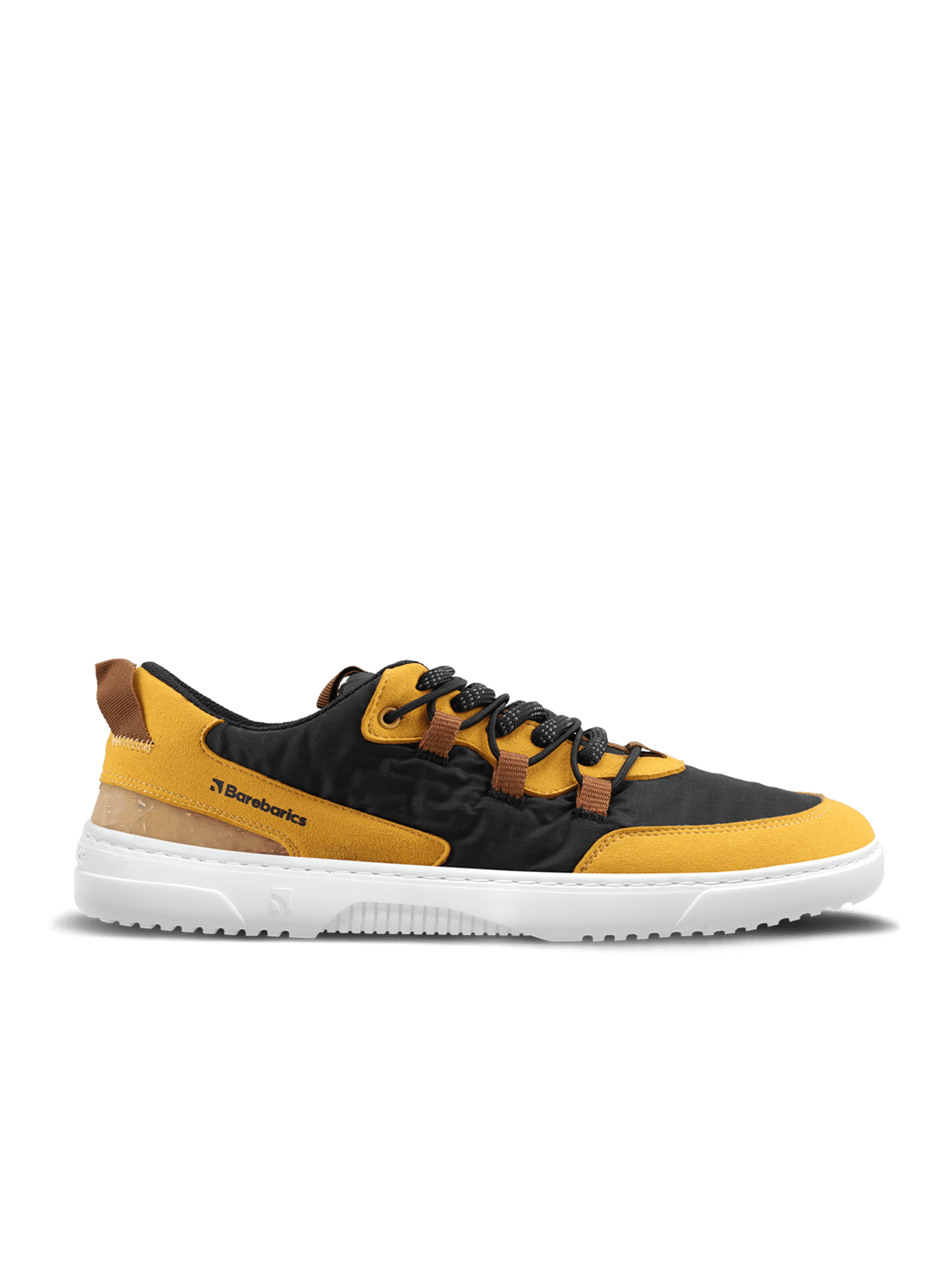 Barefoot Sneakers Barebarics Revive - Golden Yellow & Black - Main