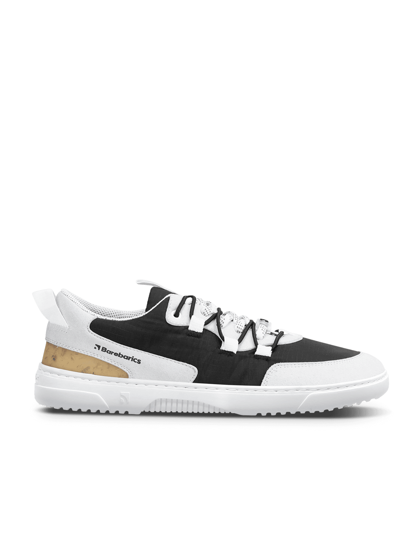 Barefoot Sneakers Barebarics Revive - Light Grey & Black - Main