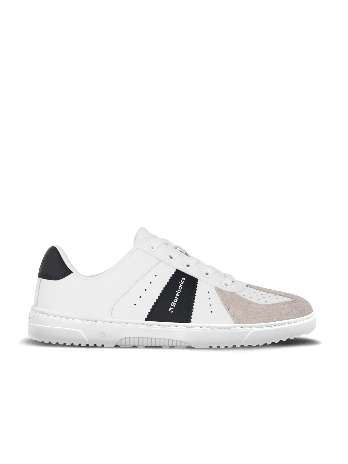 Barefoot Sneakers Barebarics Icara - White & Beige - Main
