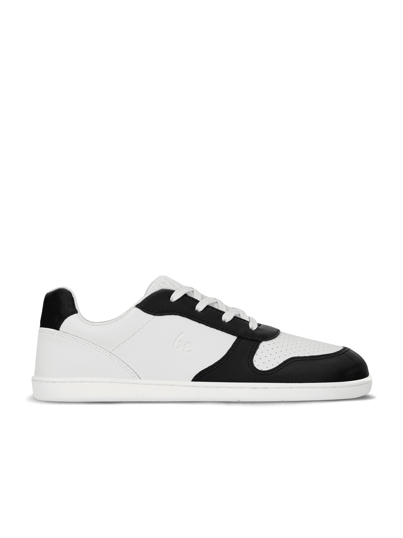Kids barefoot sneakers Be Lenka Scoot Junior - White & Black - Main