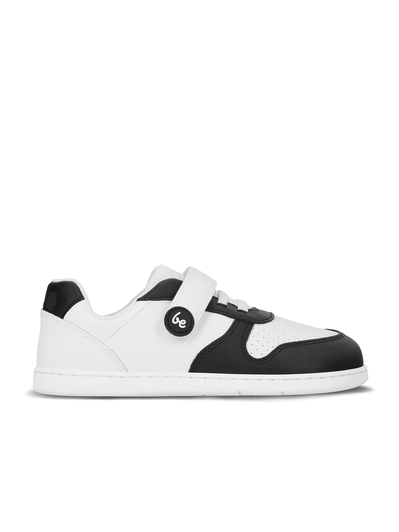 Kids barefoot sneakers Be Lenka Scoot Kids - White & Black - Main
