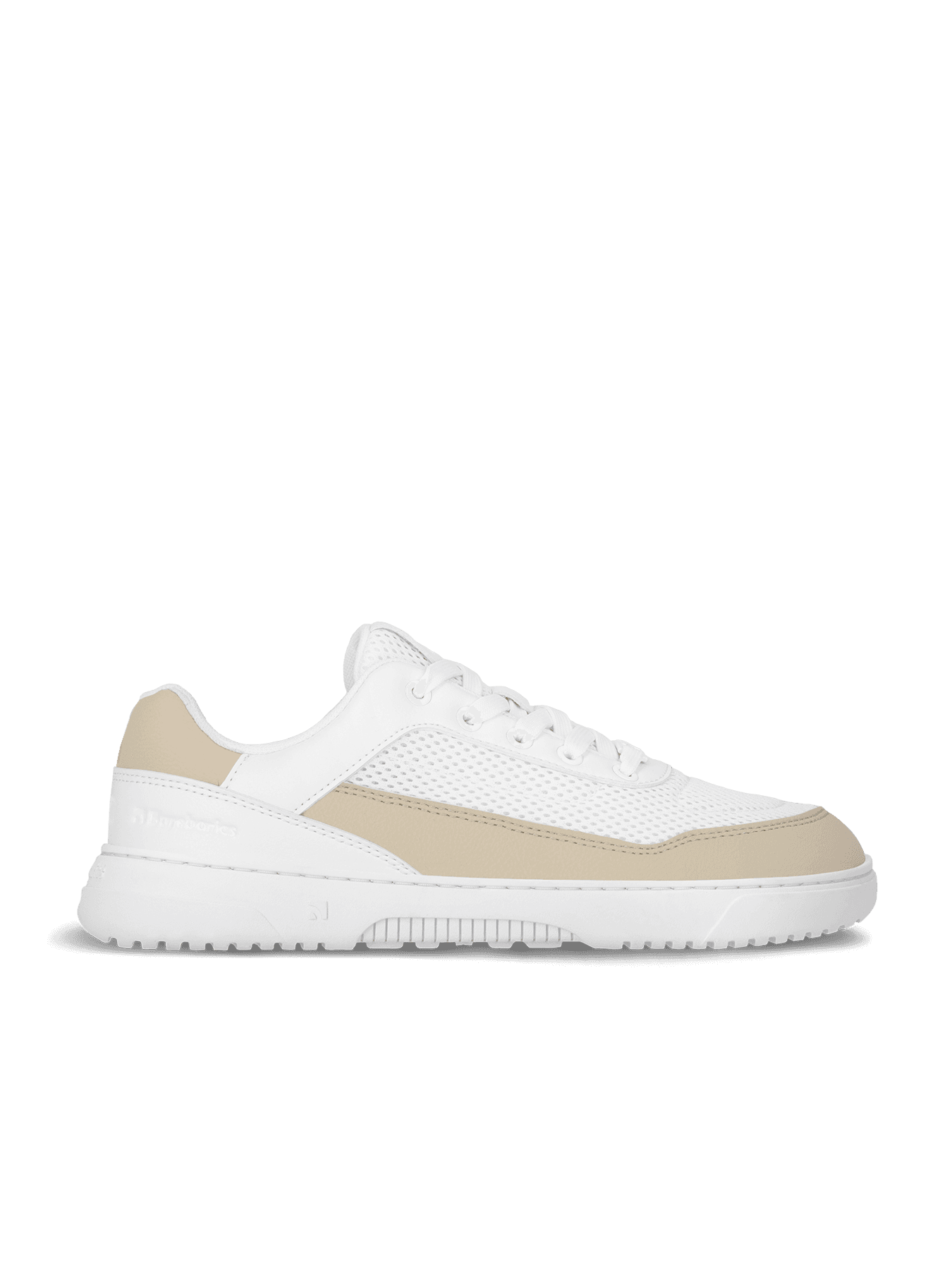 Barefoot Sneakers Barebarics Vaporo - White & Beige - Main