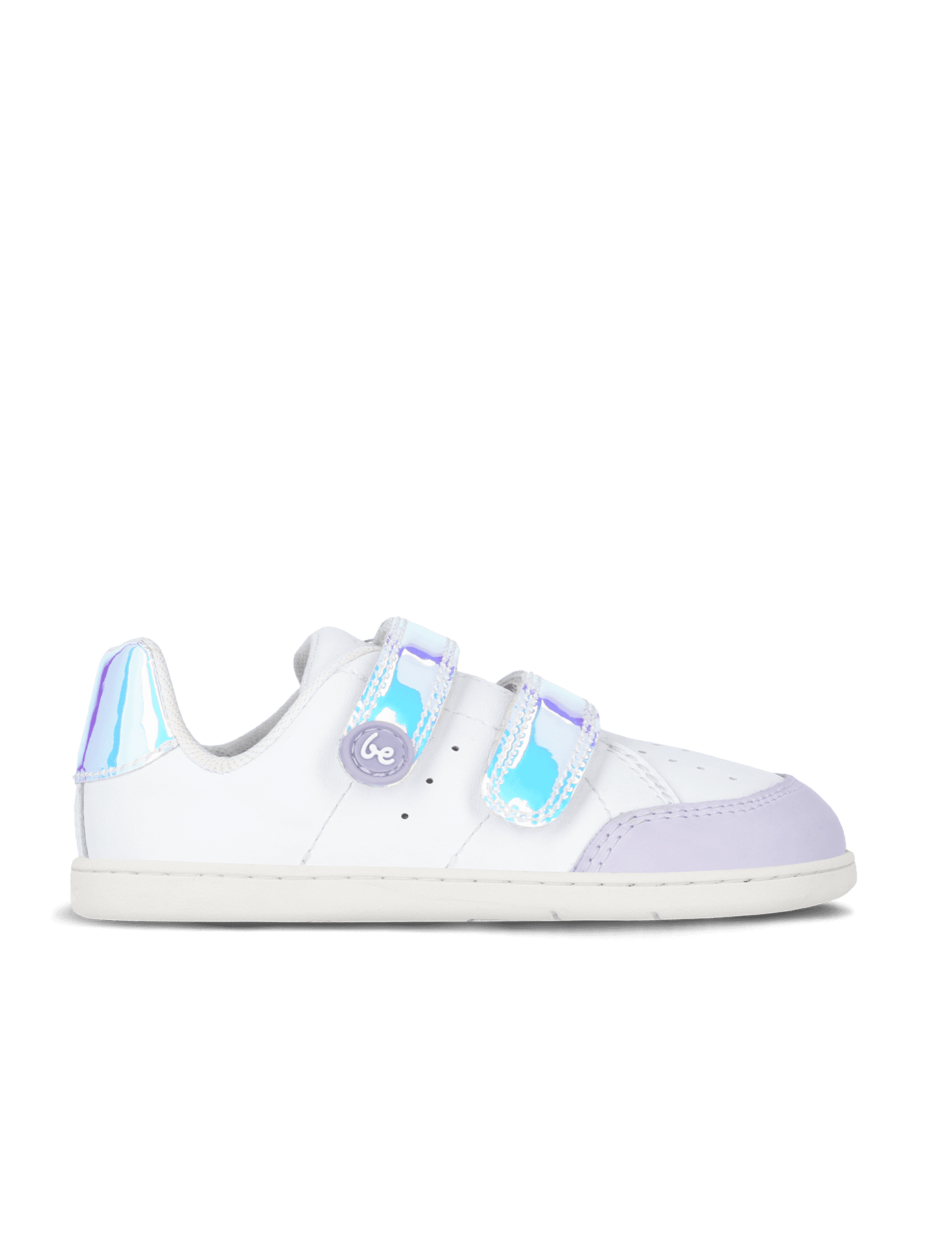 Kids barefoot sneakers Be Lenka Energise Preschool - White & Iridescent - Main