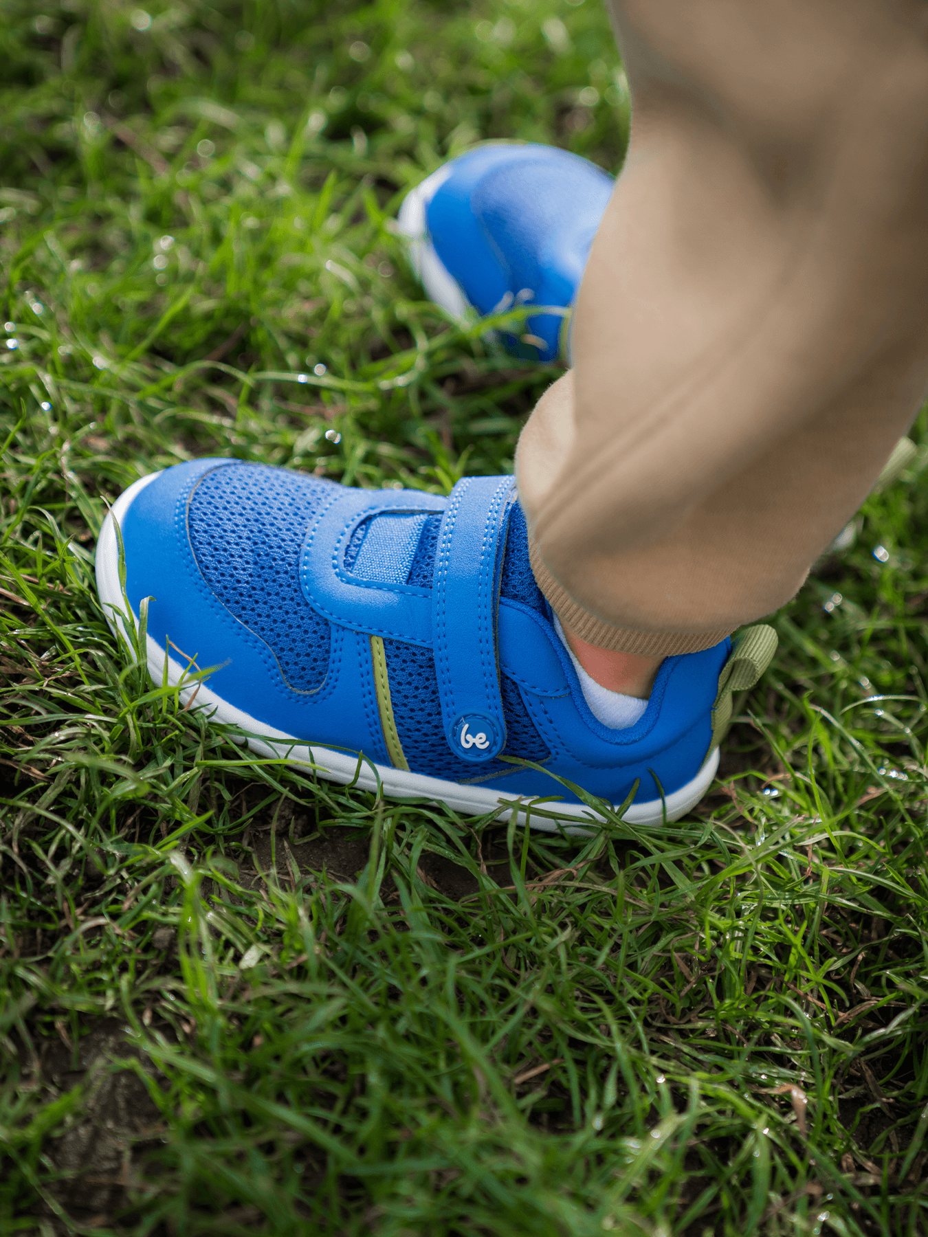 Kids Barefoot Sneakers Be Lenka Glade Kids - Blue & Green - Main