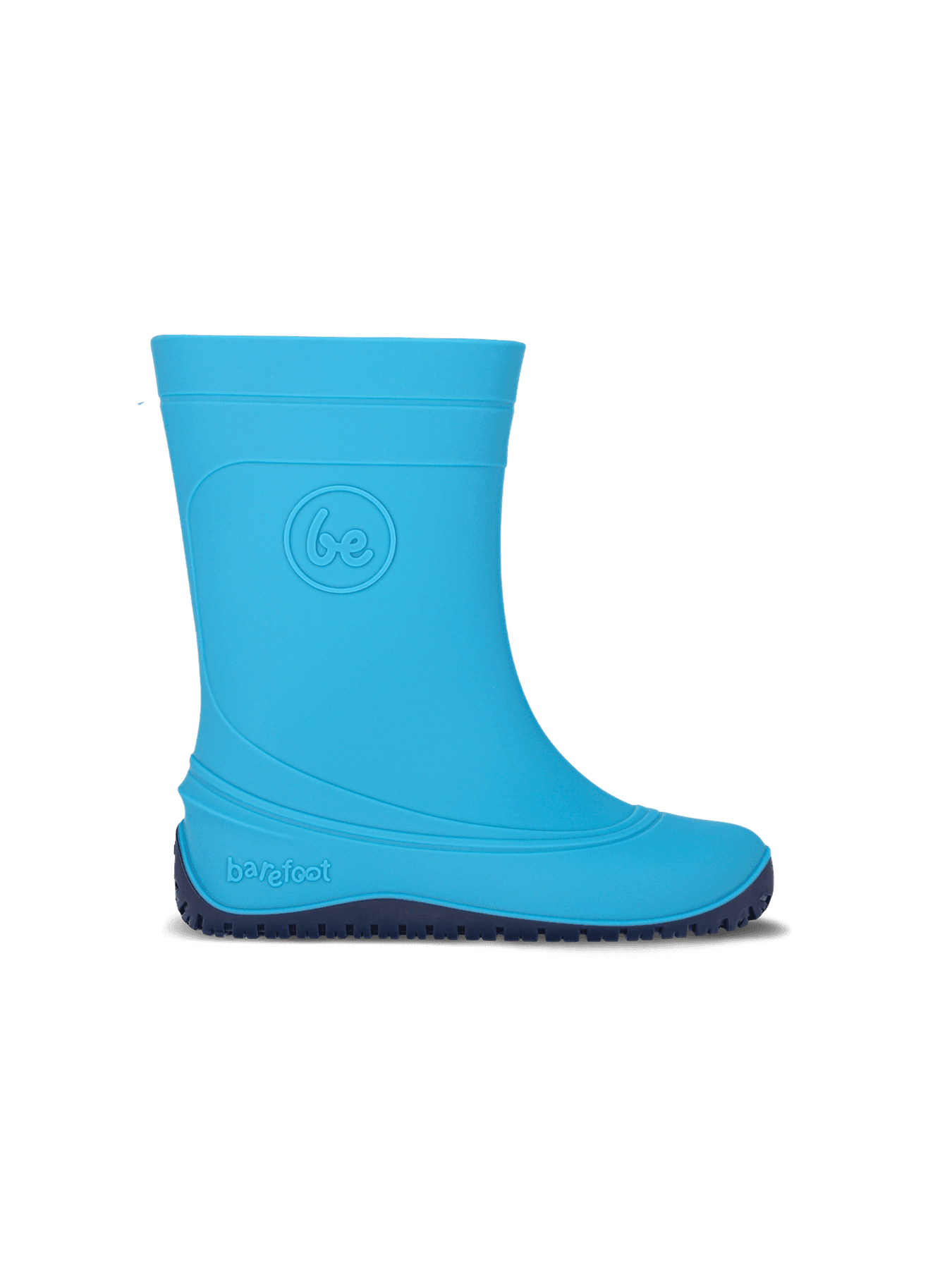 Kids Barefoot Rain Boots Be Lenka Pudds - Aqua Blue - Main