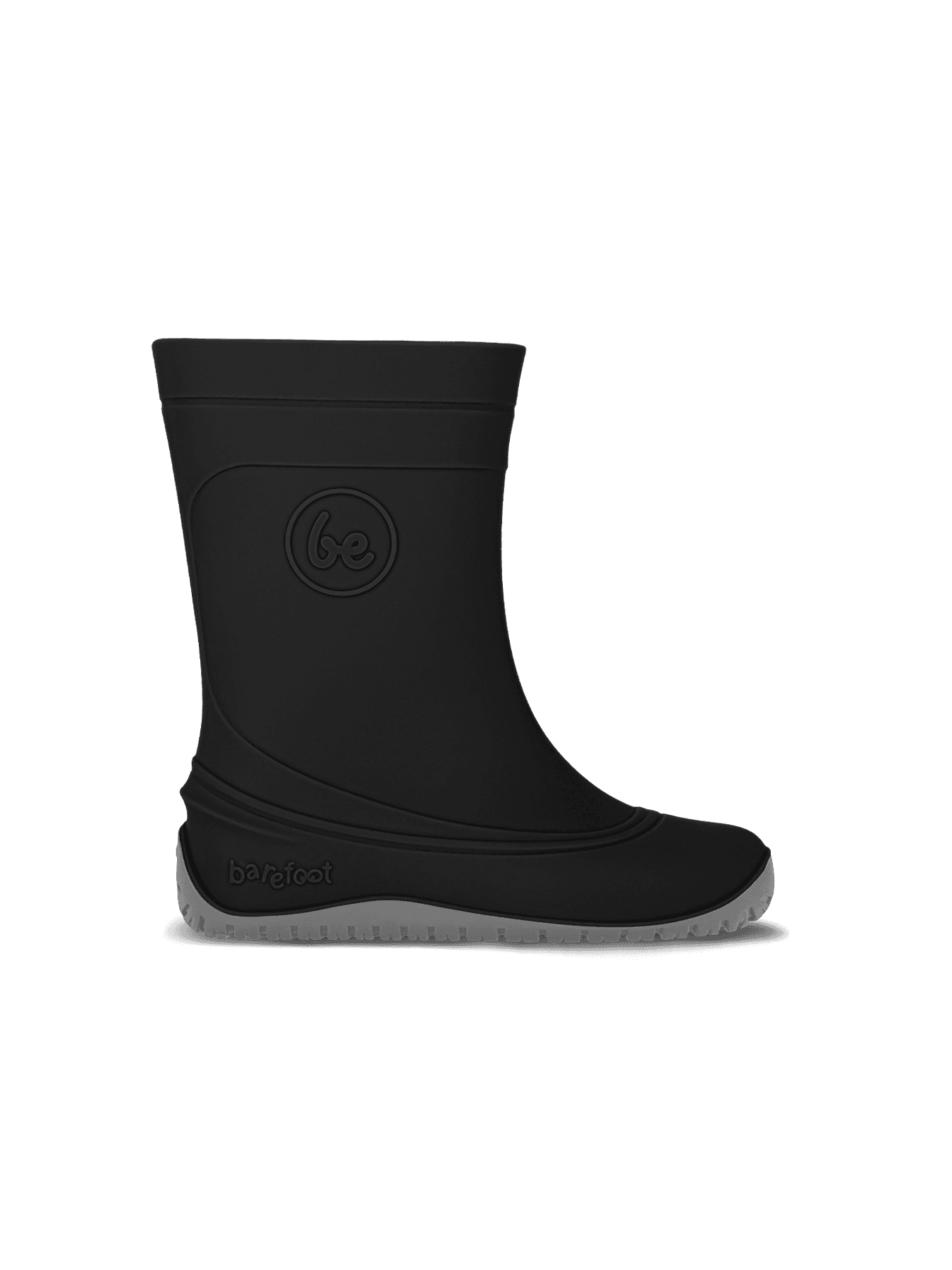 Kids Barefoot Rain Boots Be Lenka Pudds - Black - Main