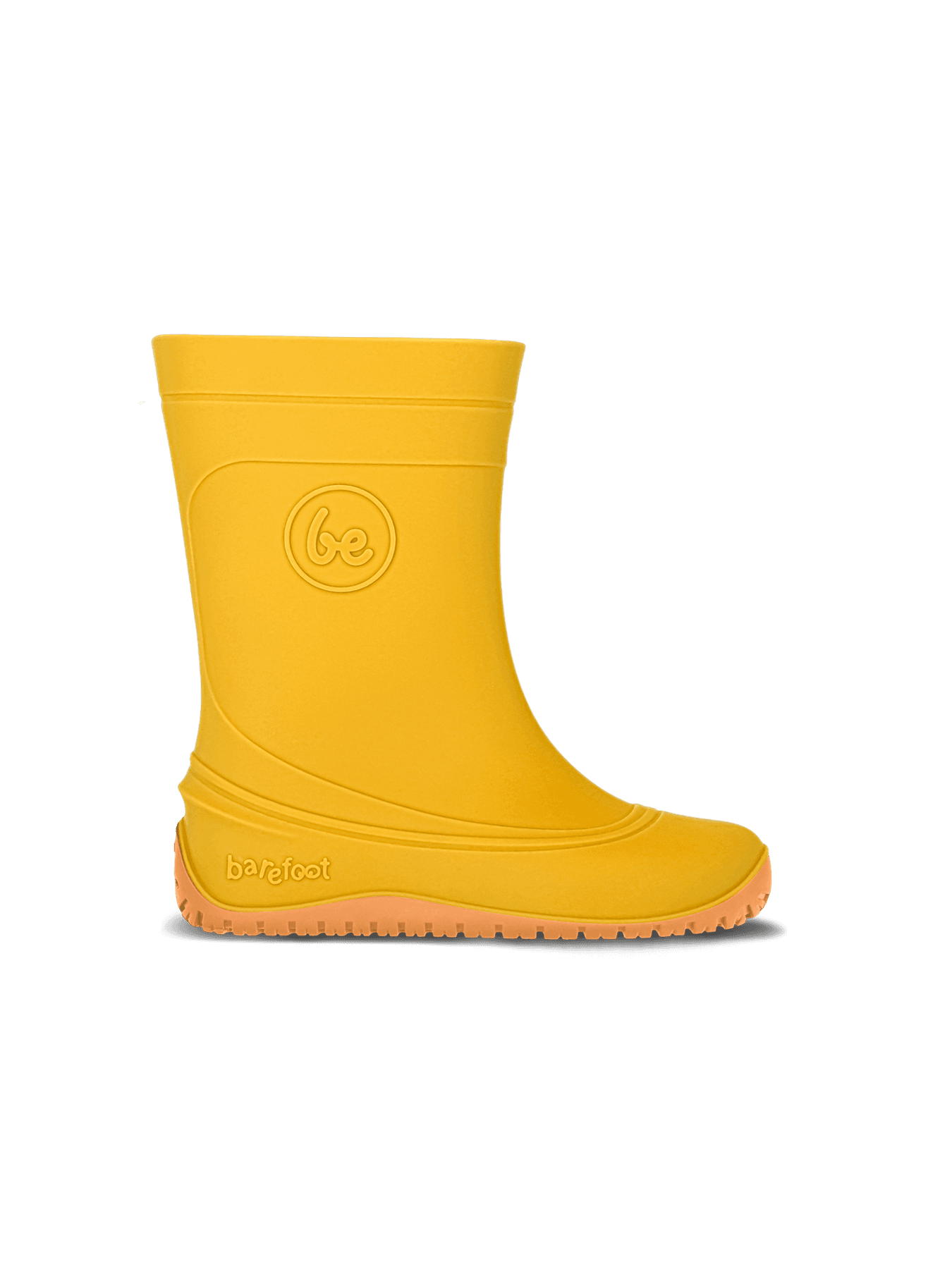 Kids Barefoot Rain Bootss Be Lenka Pudds - Yellow - Main