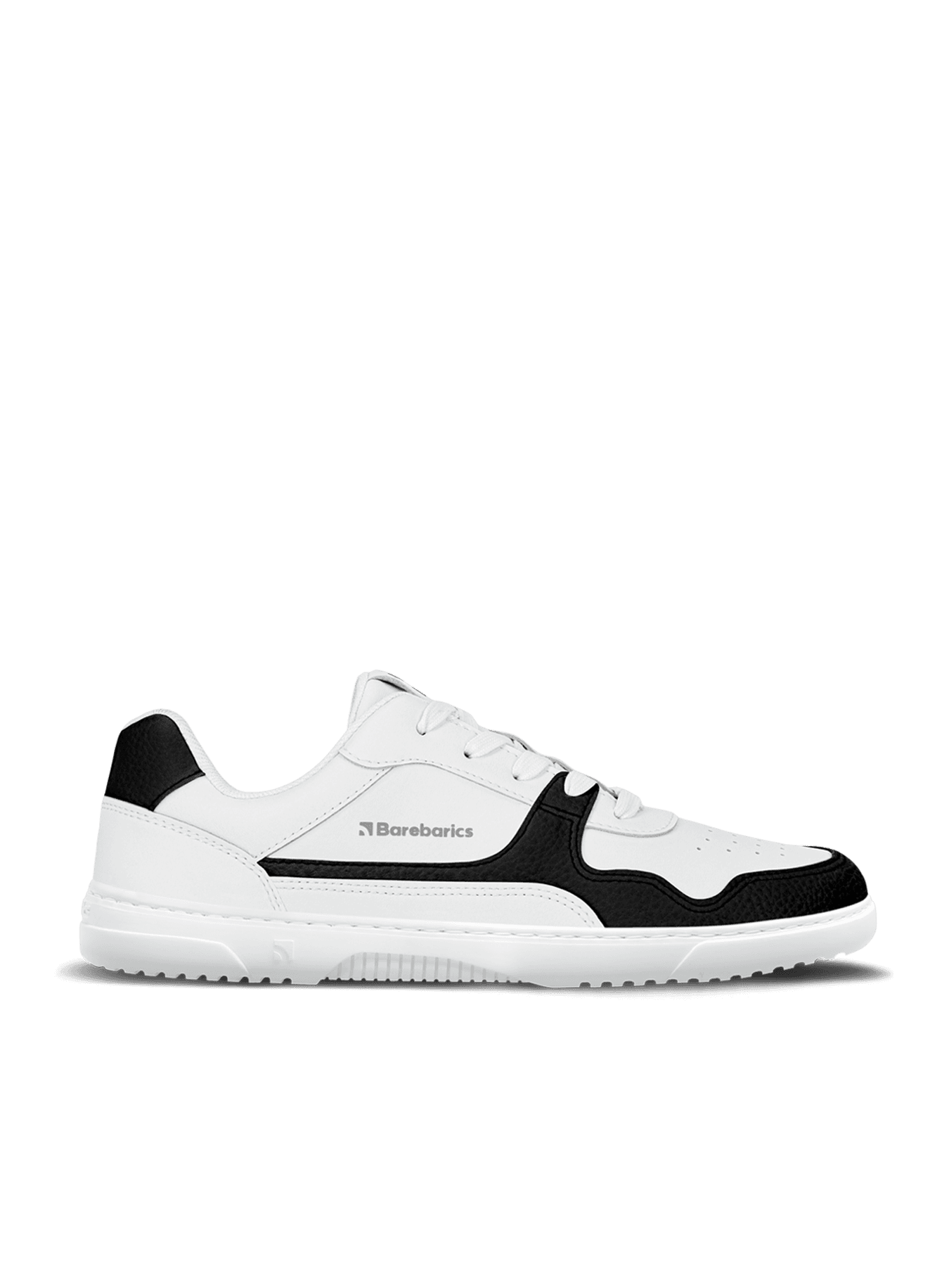 Barefoot Sneakers Barebarics Zing - White & Black - Main