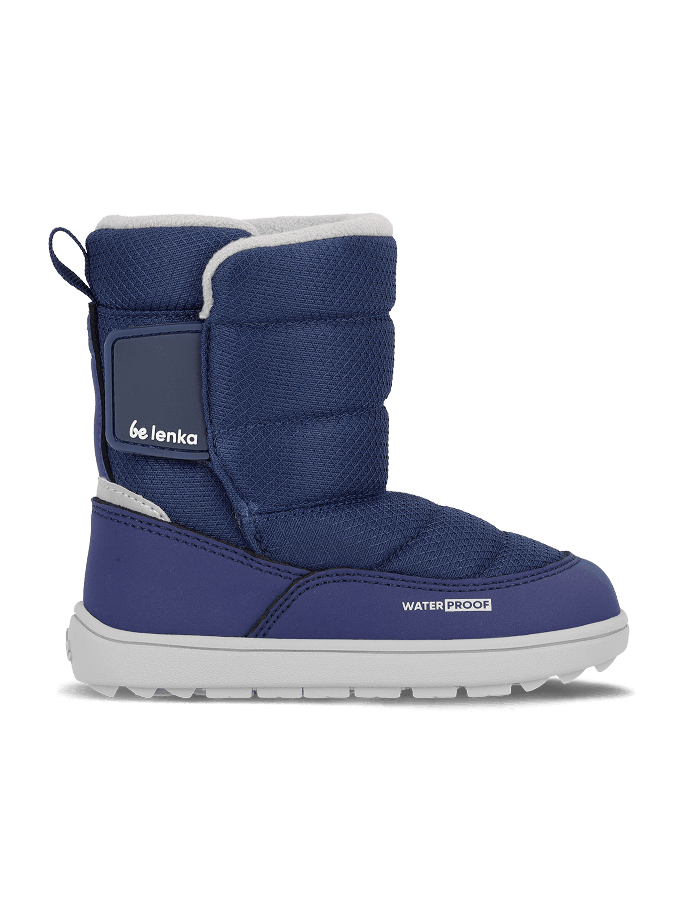 Kids barefoot snow boots Be Lenka Ailo Preschool - Dark Blue - Main