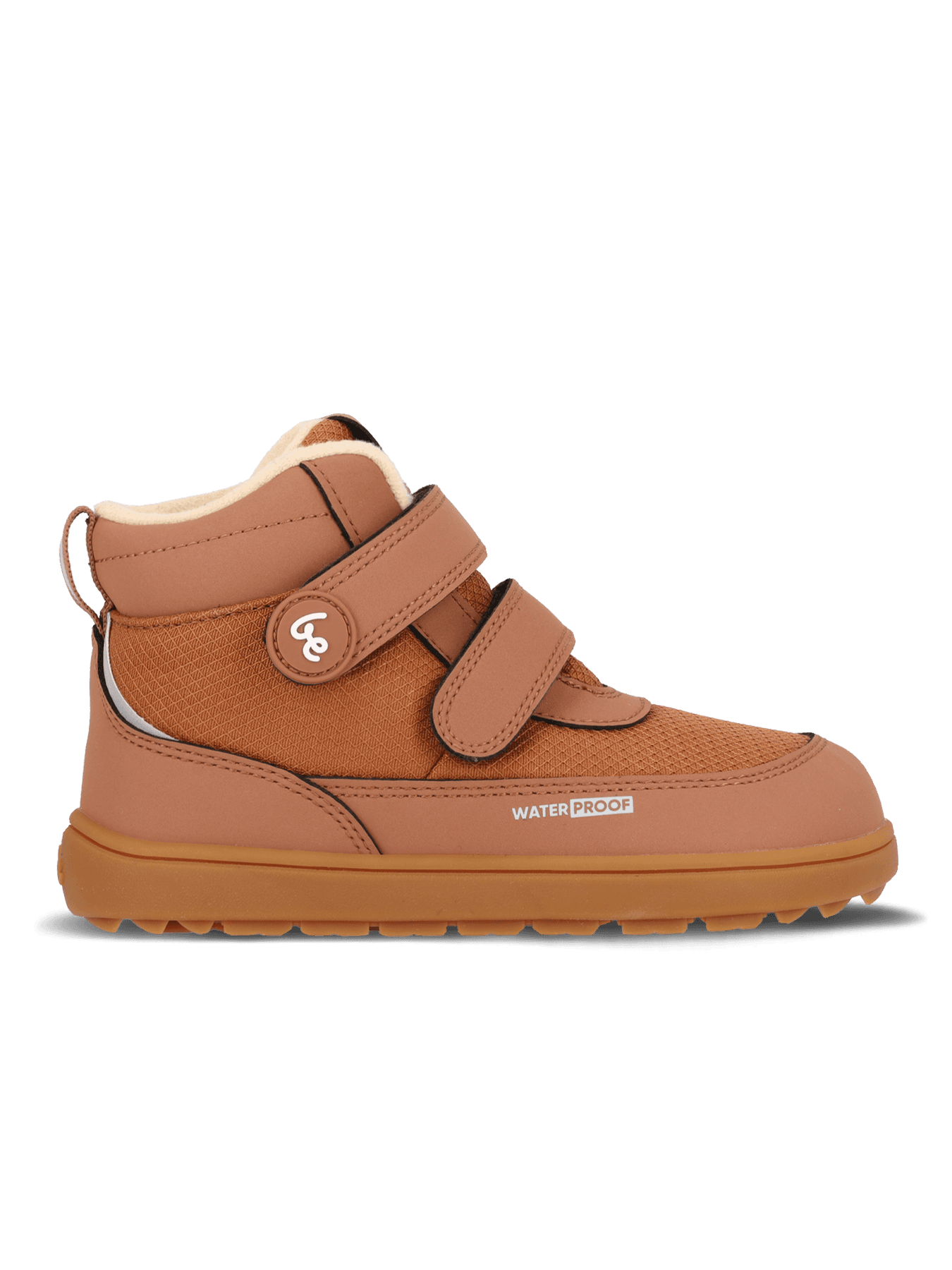 Kids winter barefoot boots Be Lenka Zippu Kids - All Brown - Main