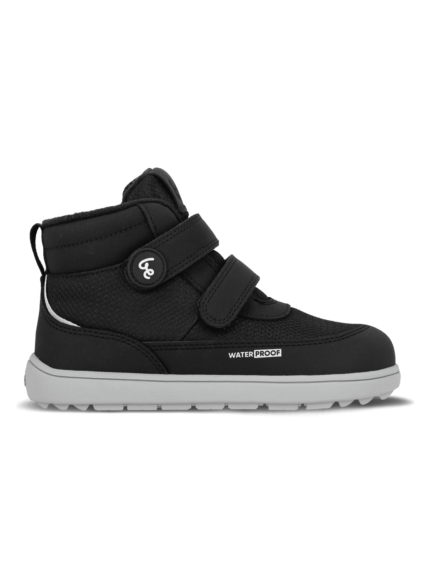 Kids winter barefoot boots Be Lenka Zippu Kids - Black & Grey - Main
