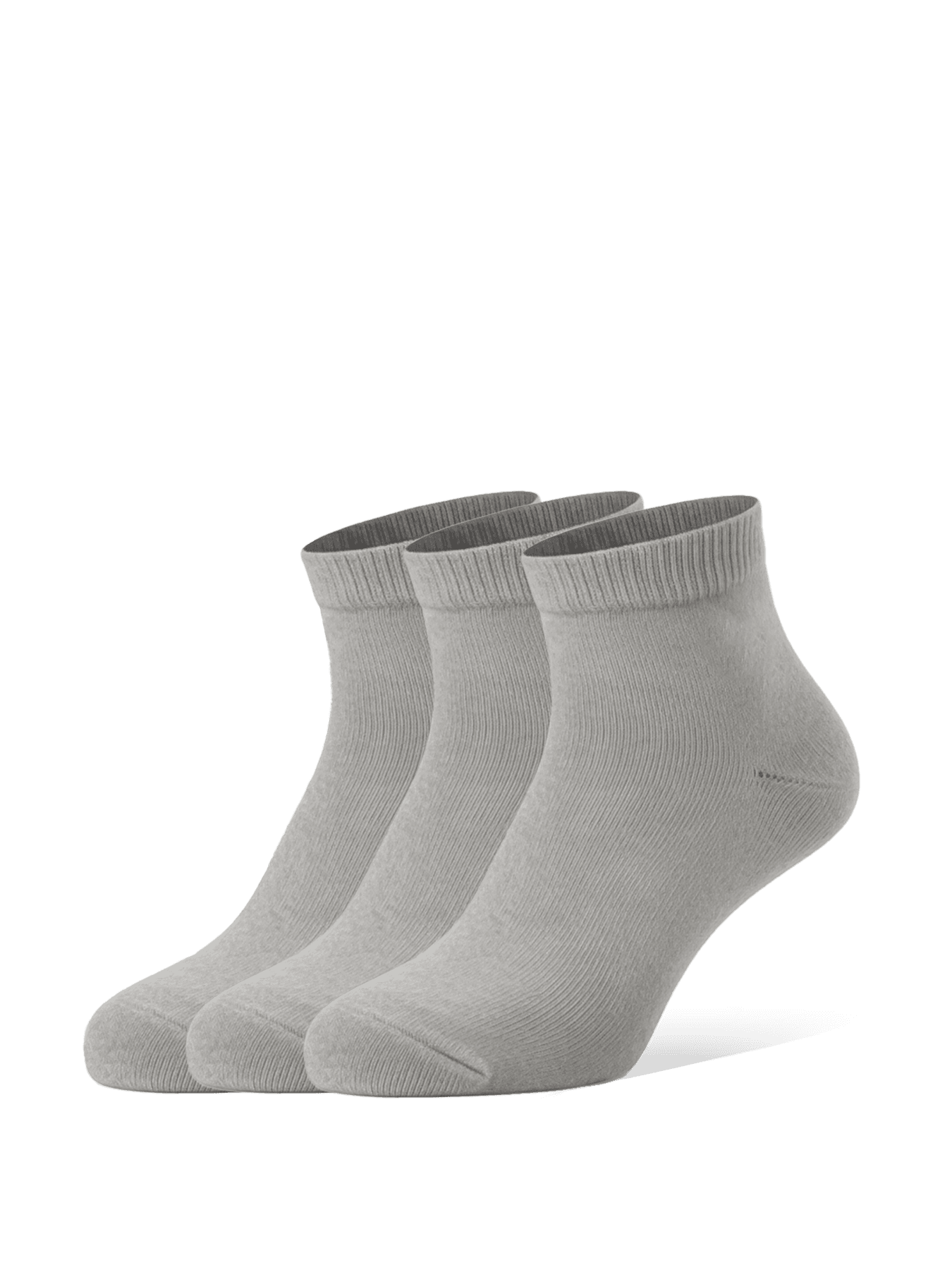 Barefoot Socks - Low-cut - Essentials - Grey - 3 pack - Main