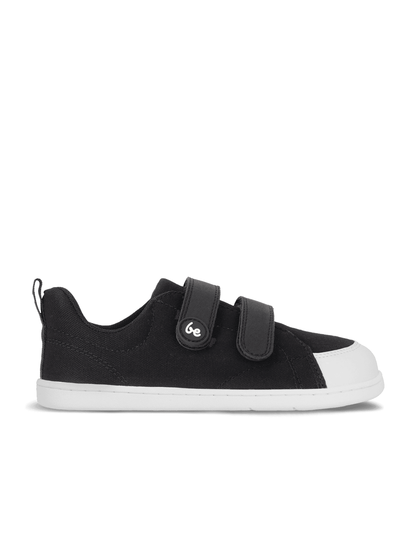 Kids barefoot sneakers Be Lenka Canvi Kids - Black & White - Main