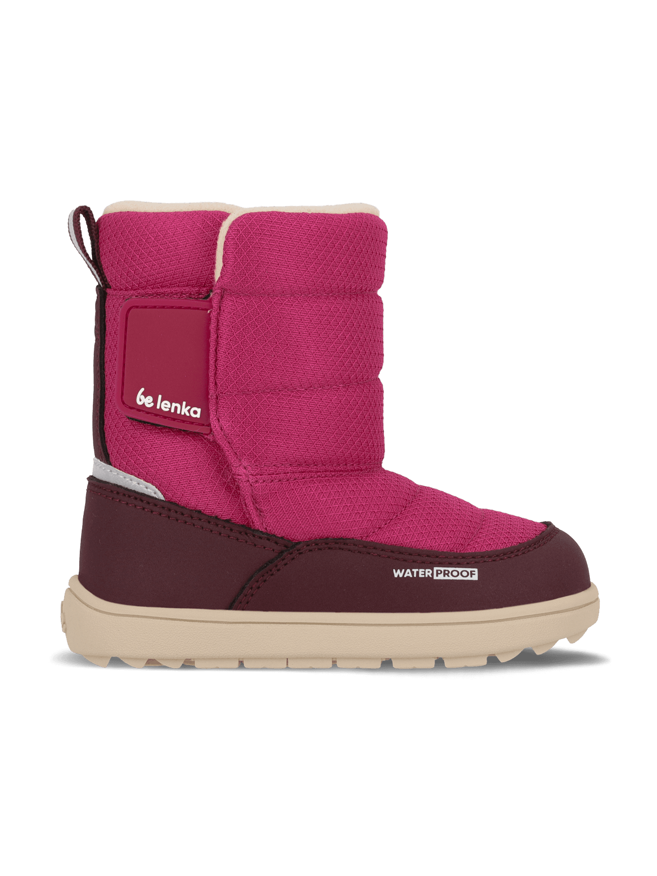 Kids barefoot snow boots Be Lenka Ailo Preschool - Berry - Main
