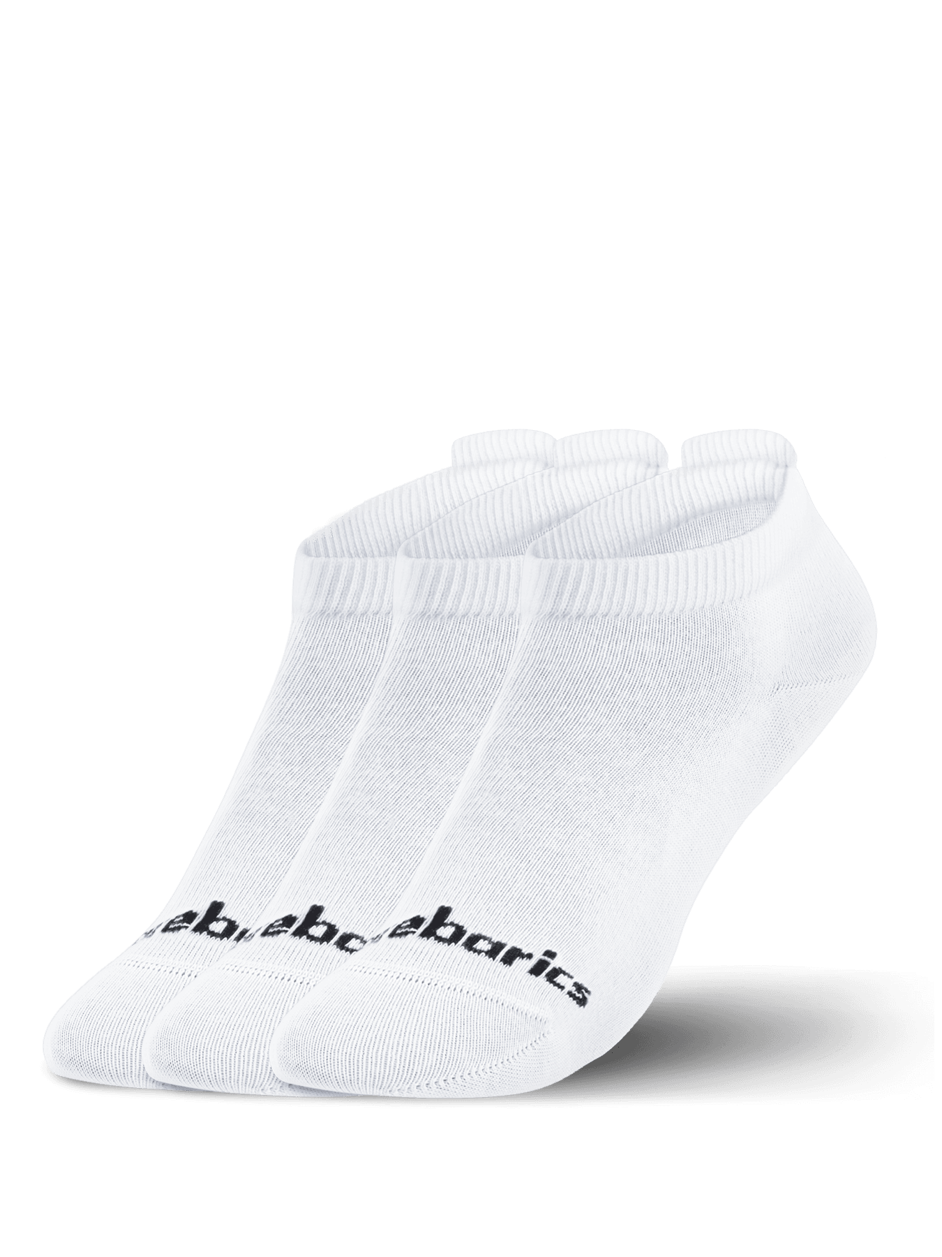 Barebarics - Barefoot Socks - Low-cut - White - 3 pack - Main