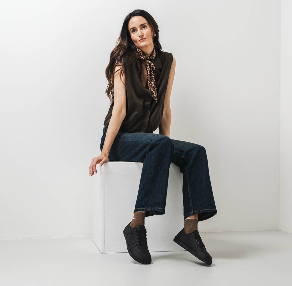 Barefoot Sneakers - Be Lenka Echo - All Black - Main