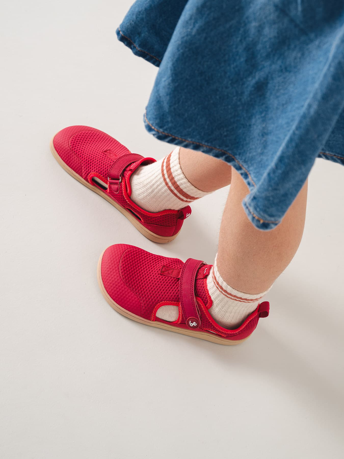 Kids barefoot sandals Zest Kids - Berry - Main