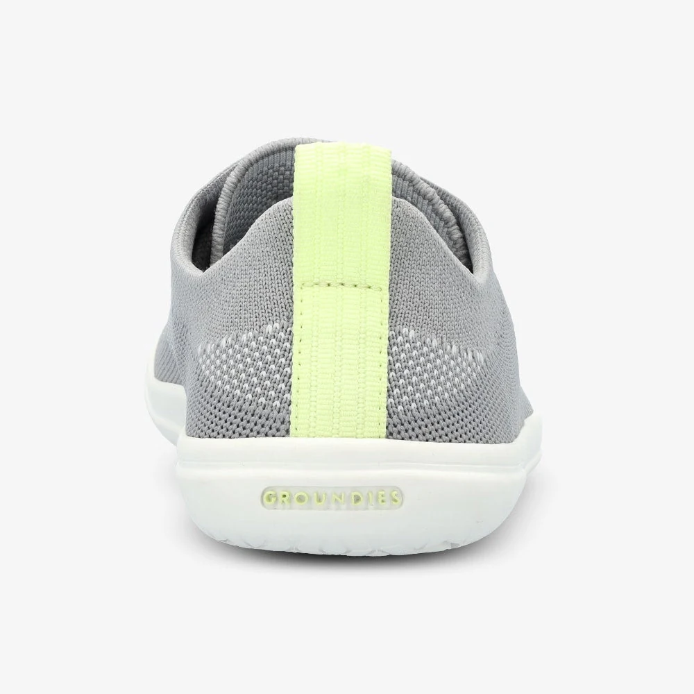 Женские кроссовки Groundies Active Knit — Stone/Lime (Barefoot), фото 6
