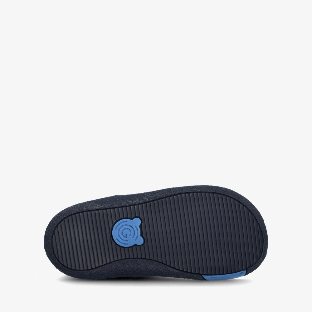 Детские ботинки Groundies Mini Cozy — Blau (Barefoot), фото 2