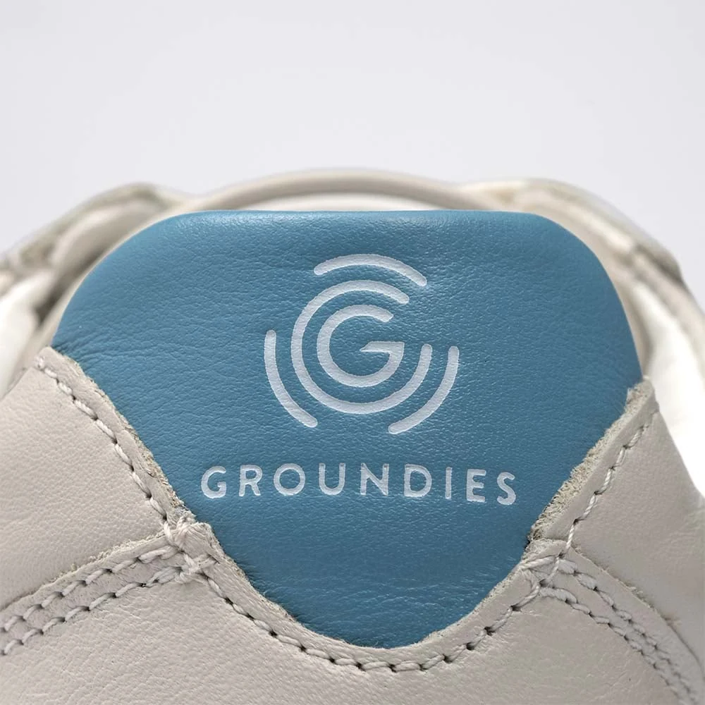 Женские кроссовки Groundies Universe — Off-White/Hellblau (Barefoot Light), фото 4