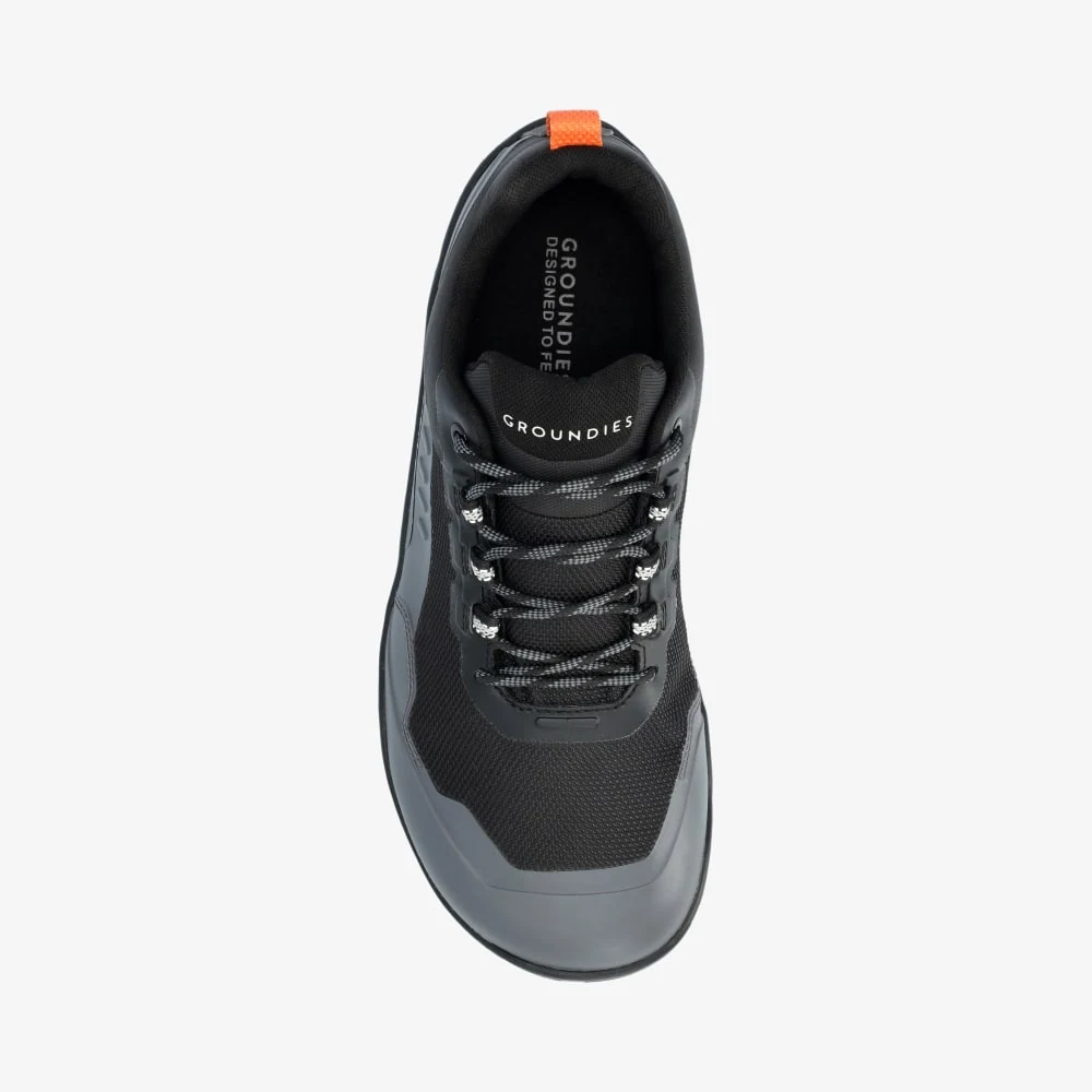 Мужские треккинговые кроссовки Groundies All Terrain Low 2.0 — Schwarz (Barefoot), фото 4