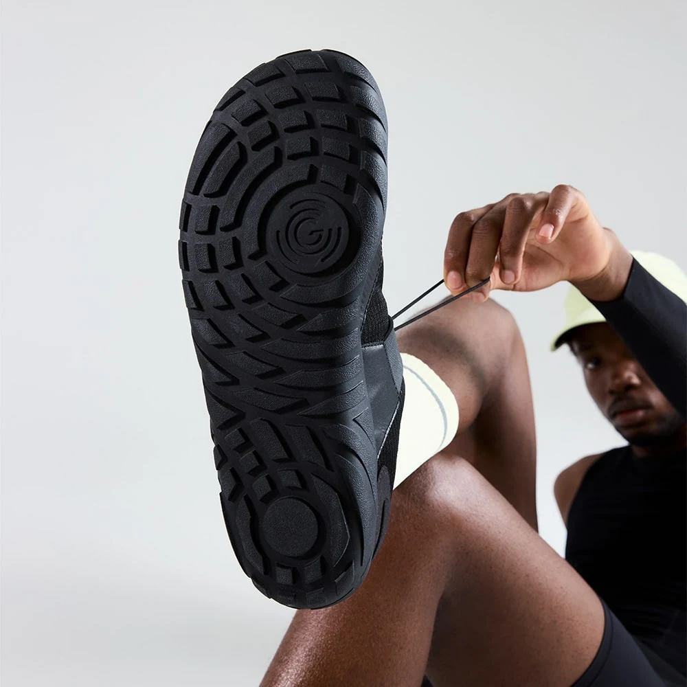 Мужские трейловые кроссовки Groundies Chamonix TR Low — Black (Barefoot), фото 6
