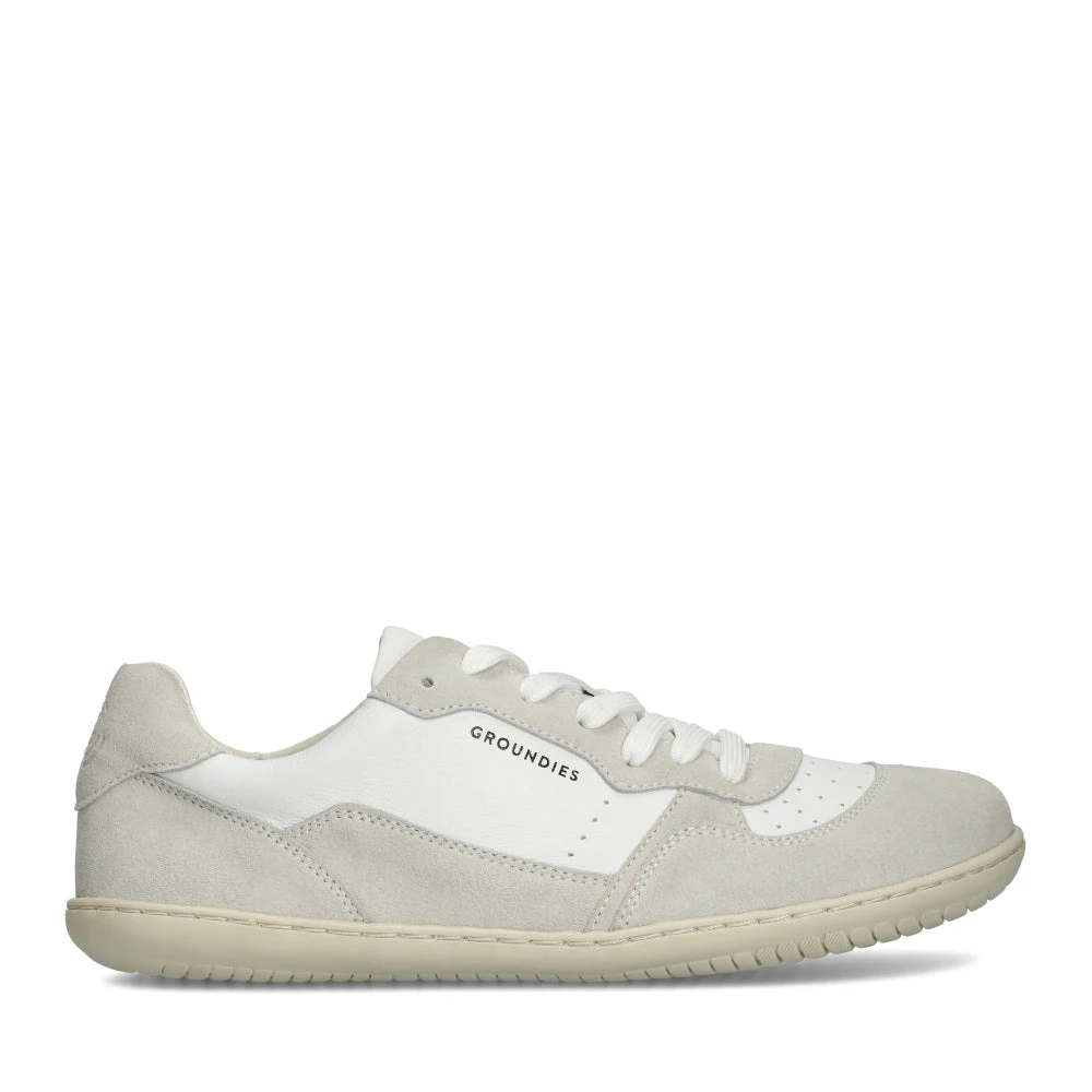 Женские кроссовки Groundies Nova GO1 — White/Off-White (Barefoot+) — фото 1 из 6