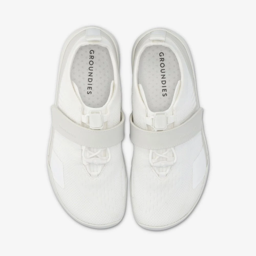 Мужские кроссовки Groundies G-Flex — Off-White (Barefoot), фото 5