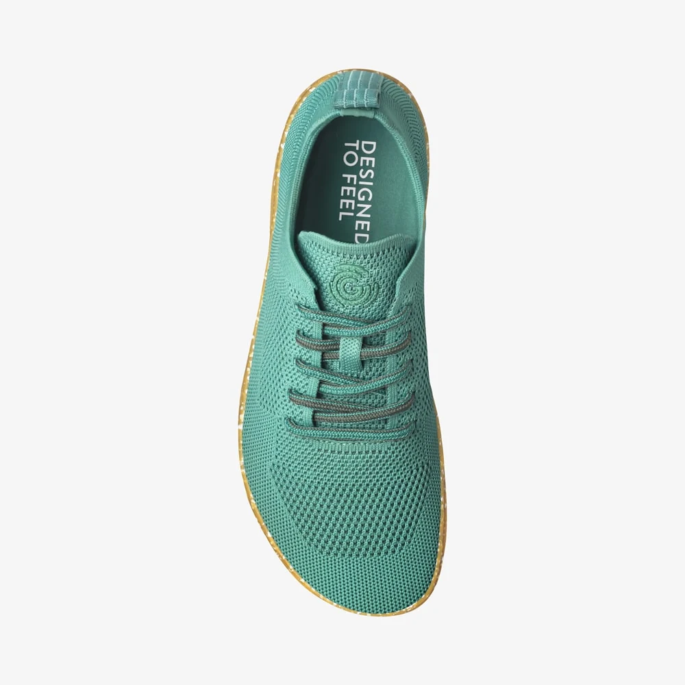 Мужские кроссовки Groundies Active Knit — Jade (Barefoot), фото 4