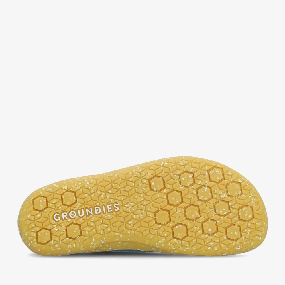 Мужские кроссовки Groundies Active Knit — Teal/Jade (Barefoot), фото 2