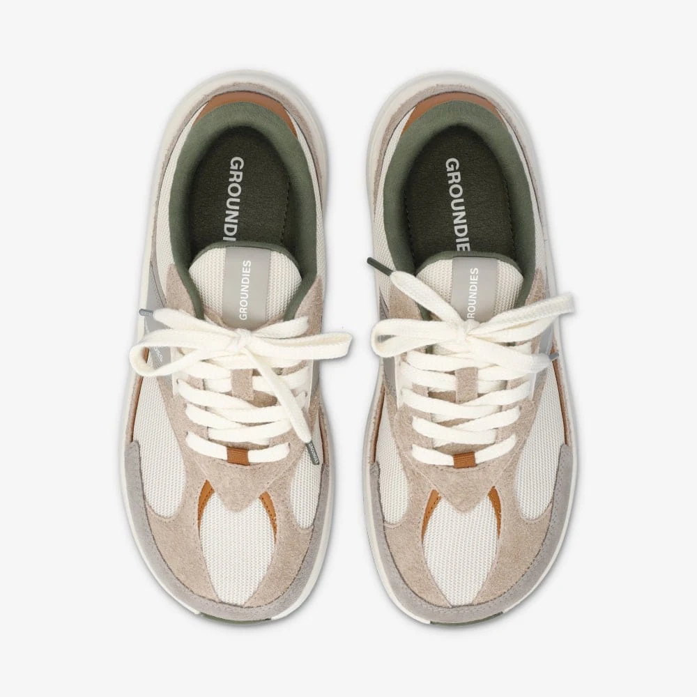 Женские кроссовки Groundies Starlite 2.0 — Beige/Caramel (Barefoot), фото 5