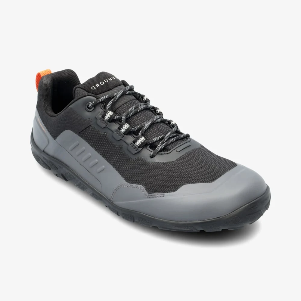 Мужские треккинговые кроссовки Groundies All Terrain Low 2.0 — Schwarz (Barefoot), фото 5