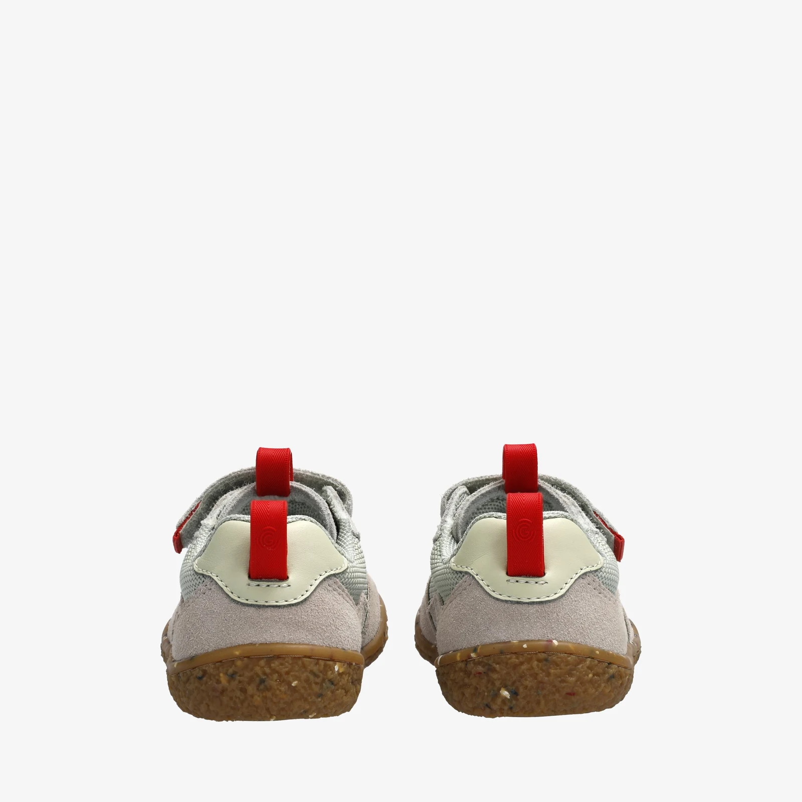 Детские кроссовки Groundies Lou 2.0 — Sage Green/Red (Barefoot), фото 7