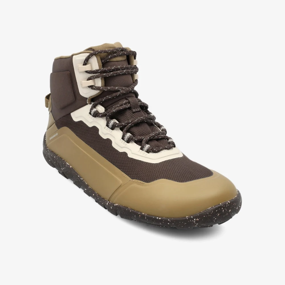 Женские ботинки Groundies All Terrain High 2.0 — Walnut/Brown (Barefoot), фото 5